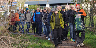 Teilnehmende beim Wandertag 2022 der TH Wildau