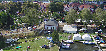 Blick auf das Bootcamp