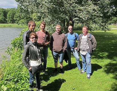 Gruppe am See