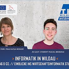 WEBINAR: Informatik in Wildau – Coding & Co. // Einblicke ins Wirtschaftsinformatik Studium