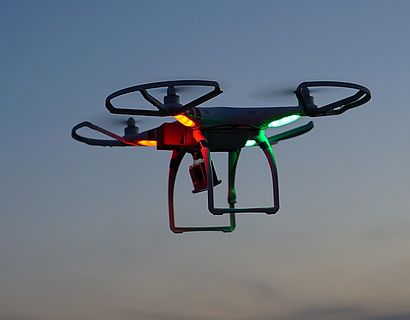 Drone symbolisch für Projekt Innovation Hub 13