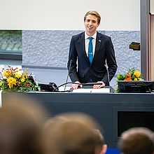 Jakub Dlouhy gewinnt „DAAD-Preis für hervorragende Leistungen ausländischer Studierender an deutschen Hochschulen“