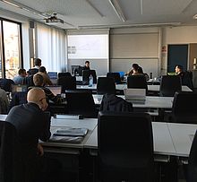 Fortschritt automatische Ankopplungsfunktion In der Abbildung ist zu sehen, wie die Fortschritte der automatischen Ankopplungsfunktion vorgestellt werden.