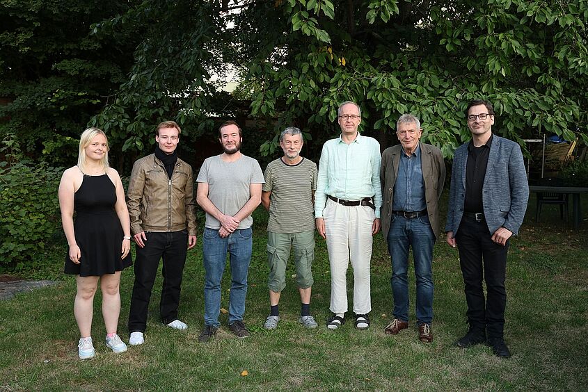Mitglieder der Forschungsteams beim Kick-off-Meeting des Projekts „Thermisch abstimmbare optische Ultraschallsensoren für die photoakustische Tomographie“ (THERMO) - Bild: TH Wildau Mitglieder der Forschungsteams beim Kick-off-Meeting des Projekts „Thermisch abstimmbare optische Ultraschallsensoren für die photoakustische Tomographie“ (THERMO)