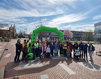 Startfoto der Familienwanderung des Kleeblatts 2025
