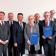Partnerhochschulen der Deutsch-Kasachischen Universität (DKU) unterzeichnen Konsortialvereinbarung