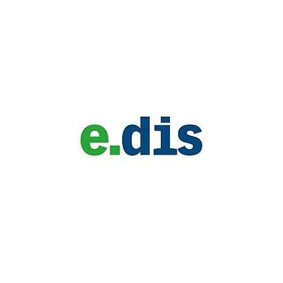 Hier ist das Logo von der E.DIS AG zu sehen.
