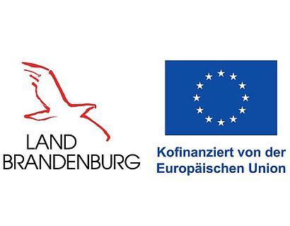 Logo ESF Förderlogo Europäische Union und Land Brandenburg