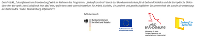 Förderleiste Zukunftszentrum Brandenburg