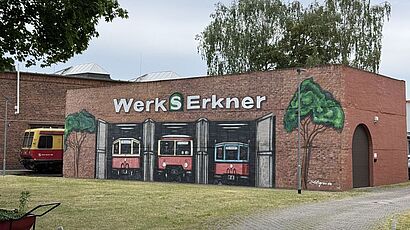 Exkursion zur S-Bahn-Werkstatt in Erkner