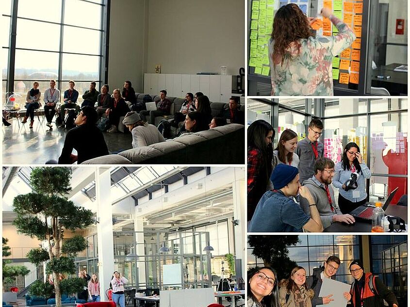Collage Möbel Höffner Innovation CAMP 2018 Collage Möbel Höffner Innovation CAMP 2018