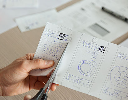 Tag 2 Sketching UI Paper Prototyping