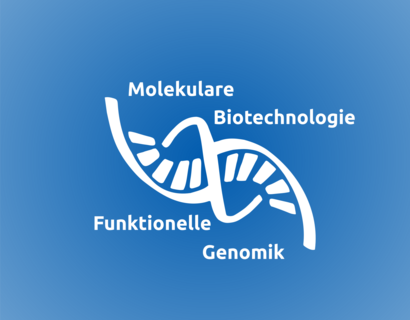 Logo der Forschungsgruppe Molekulare Biotechnologie und Funktionelle Genomik