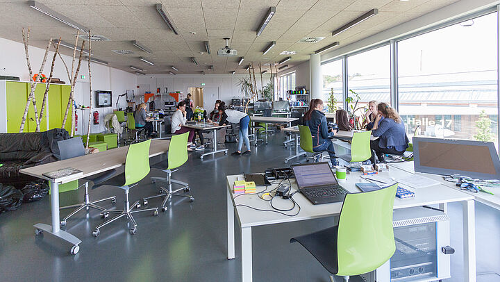 Laborsituation, Studierende im ViNN:Lab