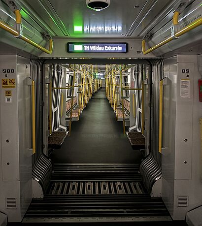 Exkursion BVG U-Bahn Sonderfahrt