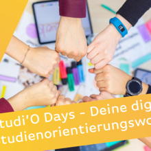 Studi’O Days 2021 – die digitale Studienorientierungswoche der staatlichen brandenburgischen Hochschulen