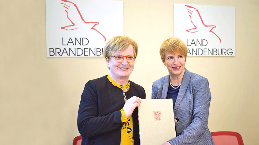 Unterzeichnung Hochschulverträge 2019 Unterzeichnung Hochschulverträge TH Wildau 2019