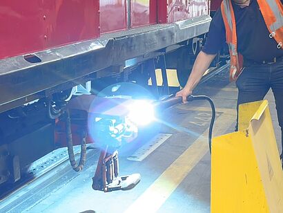 Exkursion zur S-Bahn-Werkstatt in Erkner - Oh, Lichtbogen