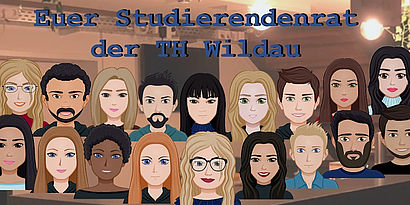 Grafik des Studierendenrates der TH Wildau