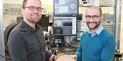 Prof. Andreas Mai und Dr. Patrick Steglich