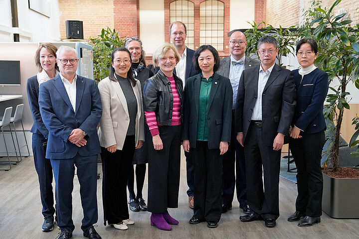 Gruppenfoto im Opp:Lab der TH Wildau