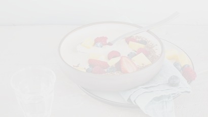 Smoothiebowl mit Leinsamen