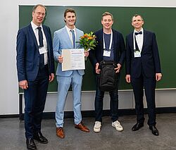 StudentAward der AALE 2025 für Student des Master-Studiengangs Automatisierte Energiesysteme der TH Wildau